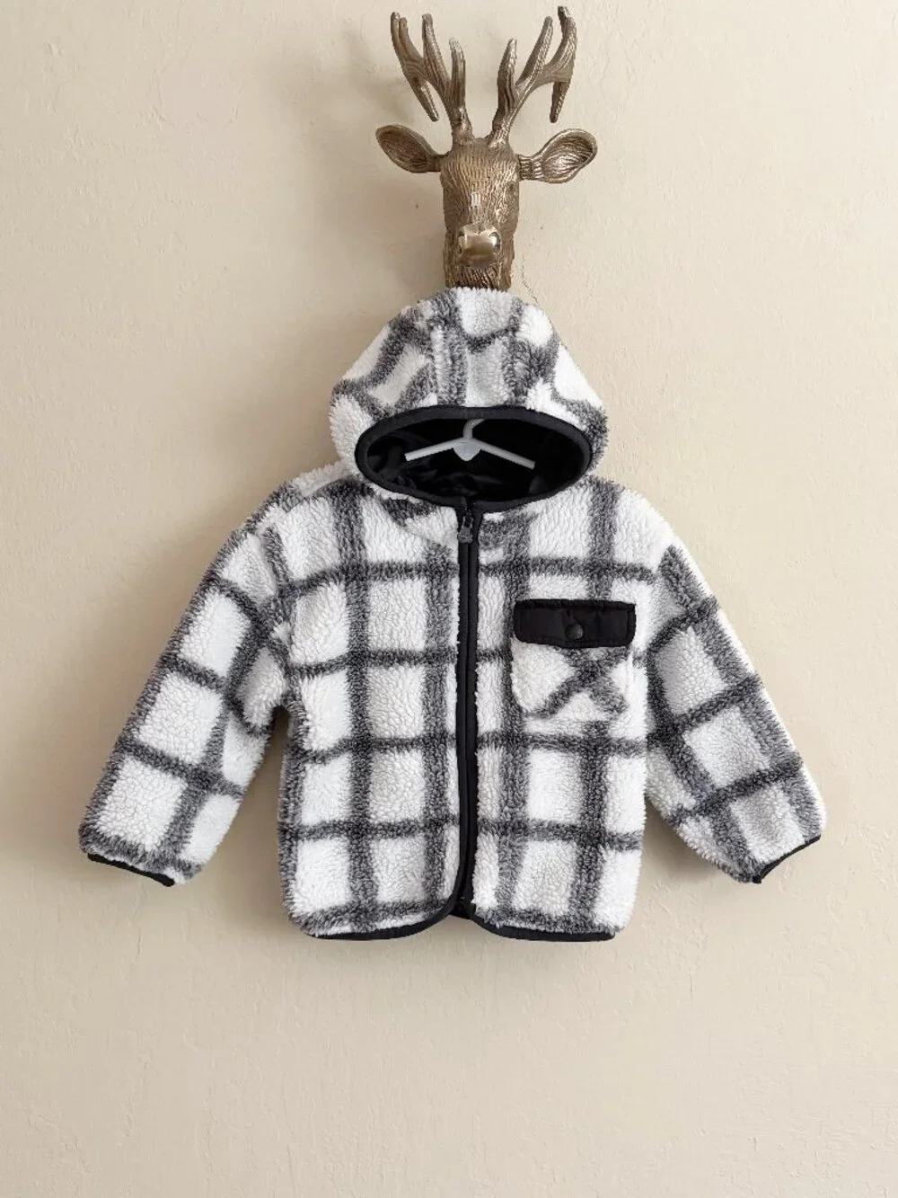 Baby Gap Hooded Fleece Jacket • 2 Years